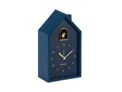 Alarm Clock Modern Cuckoo Oro - Dark Blue