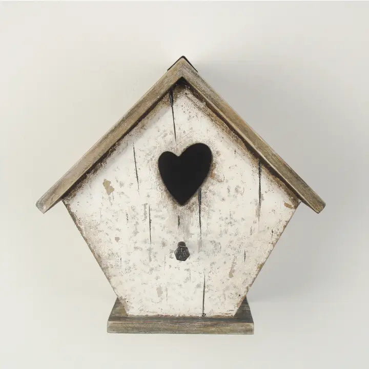 Bird House So Simple - White