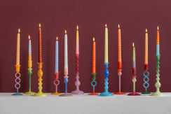 Candle Holder Anillo Vivo Medium - Warm Purple