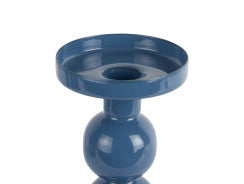 Candle Holder Funky - Large - Classic Blue