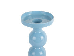 Candle Holder Funky - Medium - Soft Blue