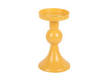 Candle Holder Funky - Small - Bright Yellow