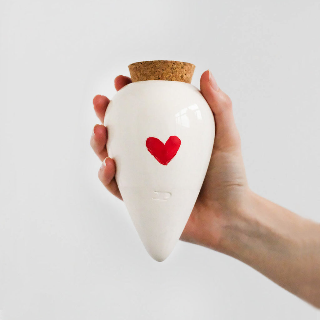 Olla Plant Diffuser - Red Heart