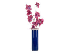 Plegado Vase _ XXL Cobalt Blue & Pink