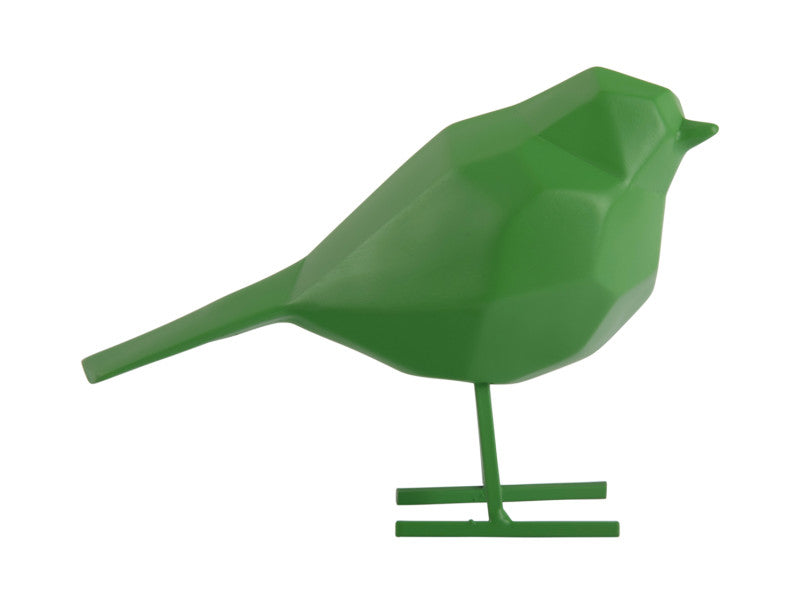 Statue Origami Bird Small - Bright Green