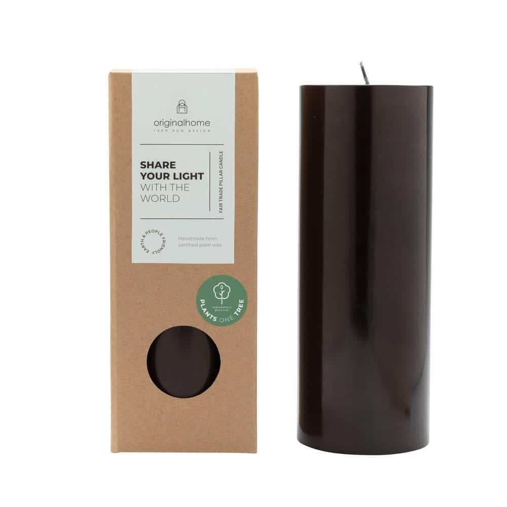 Pillar Candle Black