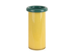 Plegado Vase - S - Retro Green & Yellow