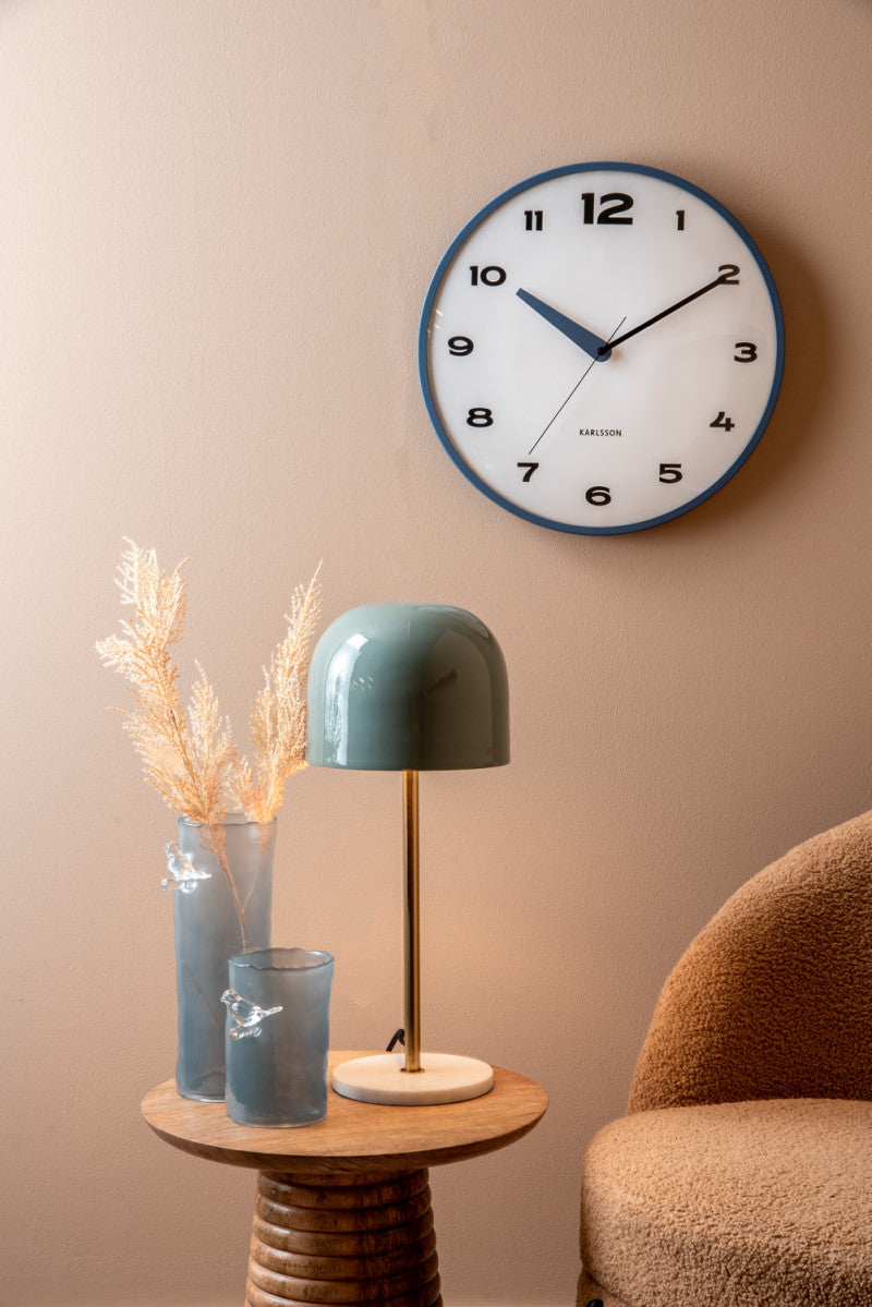 Vase - Bird on Branch - Large - Misty Blue