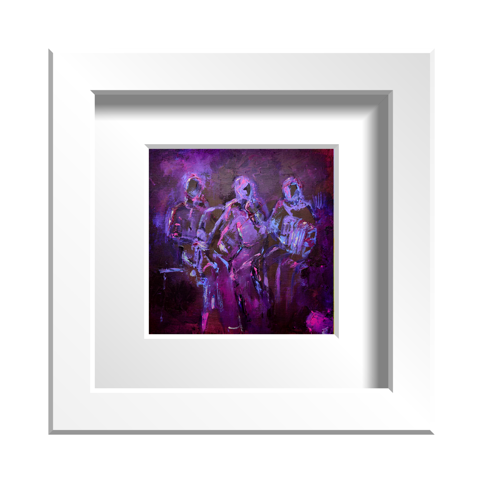 Framed Print - Violet Hues