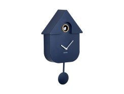 Wall Clock Modern Cuckoo - Dark Blue
