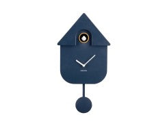 Wall Clock Modern Cuckoo - Dark Blue